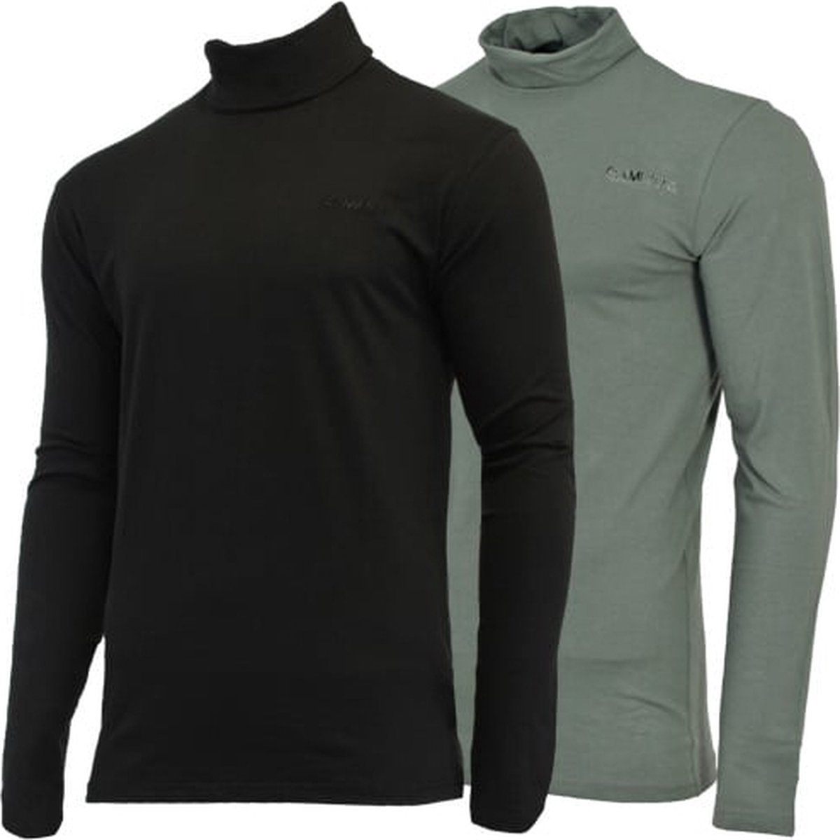 2-Pack Campri Skipully Wintersportpully Heren /Jungle 549 Zwart