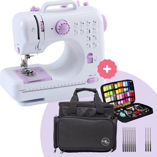 Mini Machine à Coudre Manuelle Portable - Pour Débutants, Réparations Rapides à La Maison Ou En Voyage