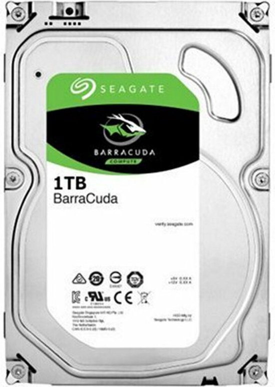 Seagate Barracuda - Interne harde schijf - Desktop HDD - 3.5 inch - 1 TB van Seagate — afbeelding 4