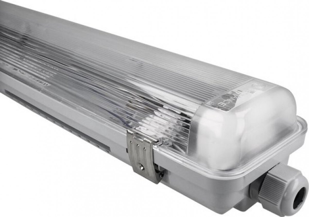 LEDVANCE LED TL buis armatuur - 60cm - Waterdicht IP65 - voor dubbele LED TL buis Donkergroen