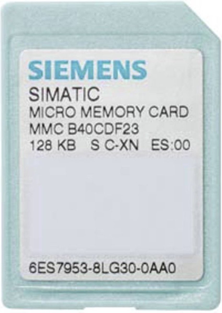 Siemens 6ES7953-8LF31-0AA0 6ES79538LF310AA0 PLC-geheugenkaart