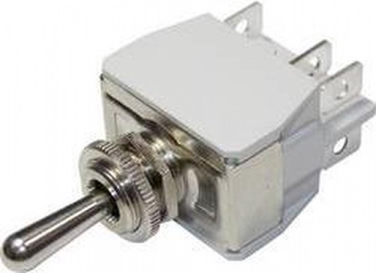 APEM 6-641H/2 6-641H/2 Tuimelschakelaar 250 V/AC 6 A 2x uit/aan Continu 1 stuk(s)