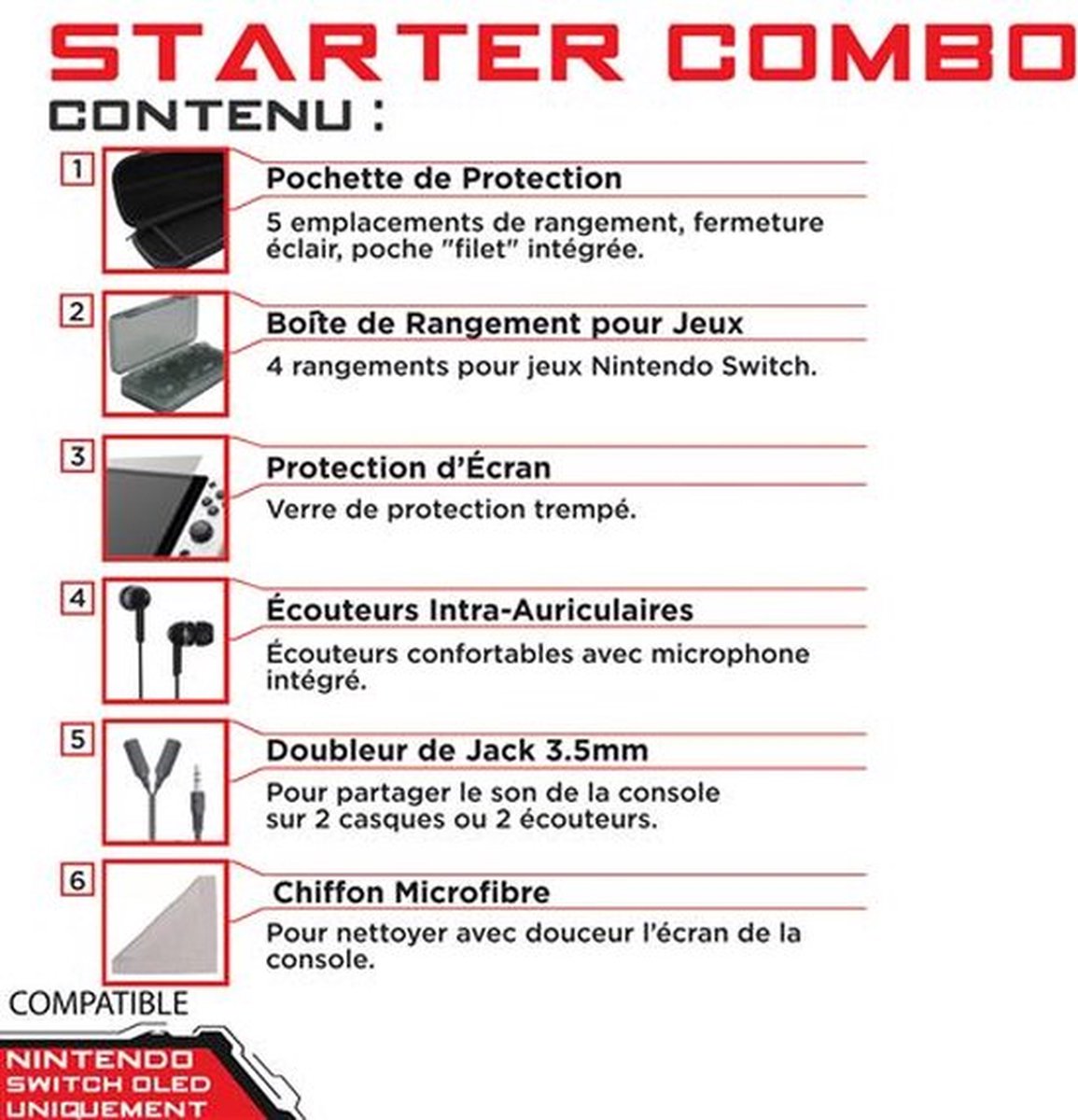Nintendo Switch - 6-in-1 Starter Pack - Alpha Omega
