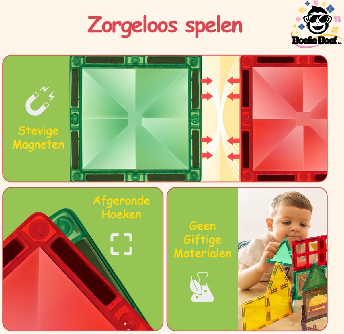 Magnetische Blokjes Voor Kinderen