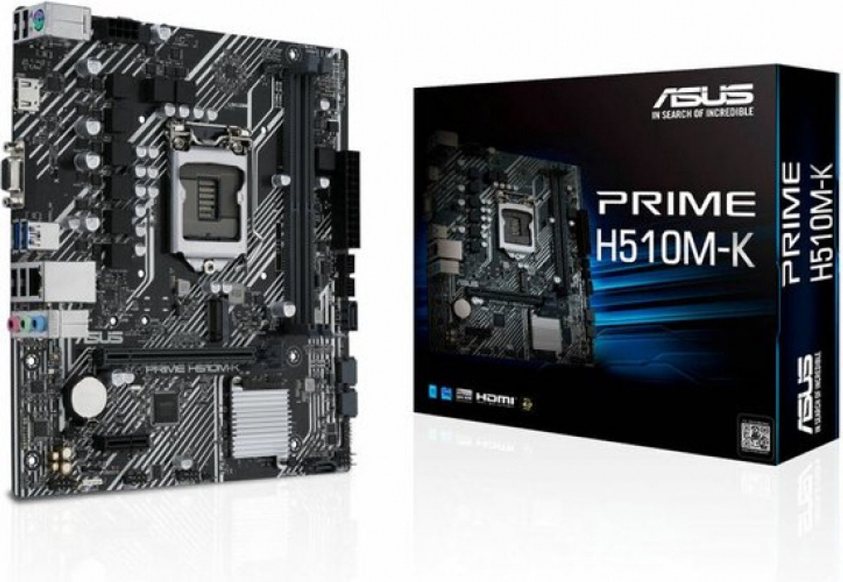 ASUS PRIME H510M-K Intel H510 LGA 1200 micro ATX