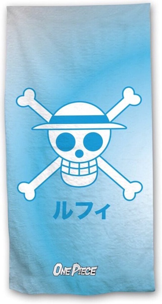 One Piece badhanddoek 70 x 140 cm katoen