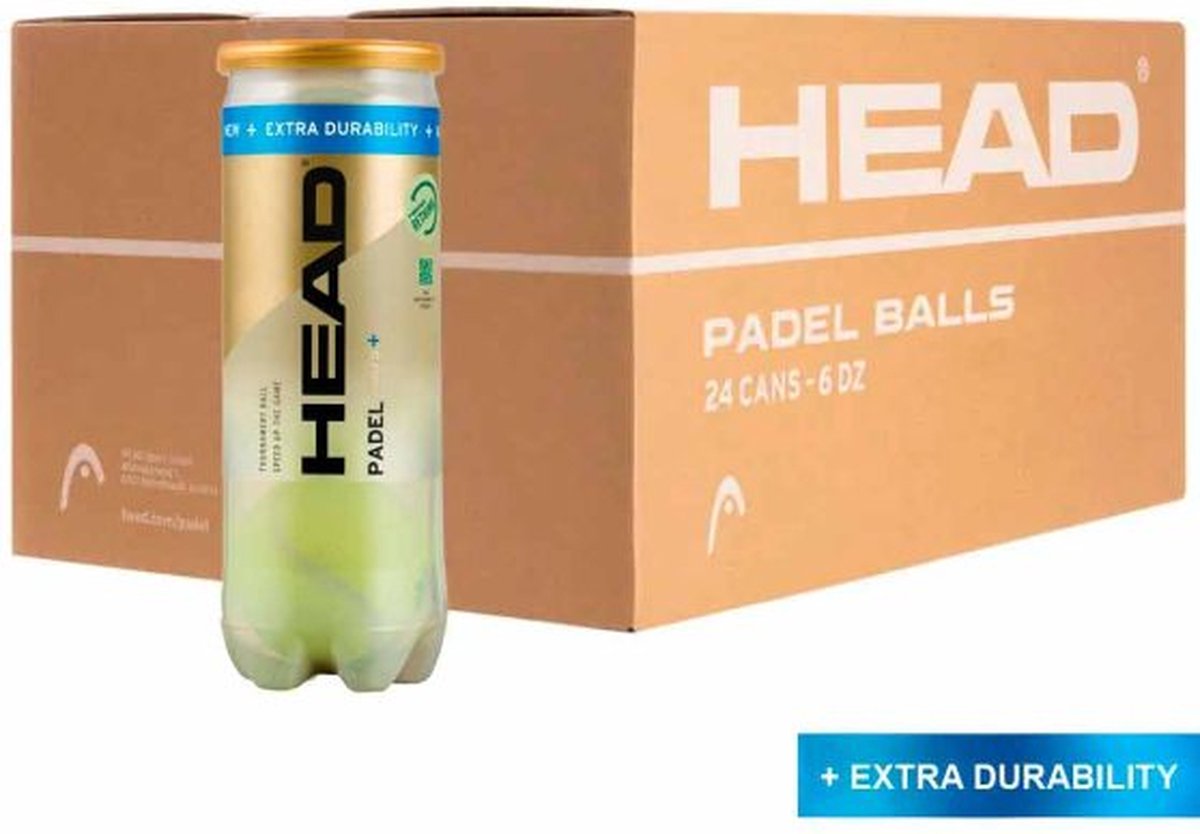 Head Padel PRO S+ doos 24×3 Geel
