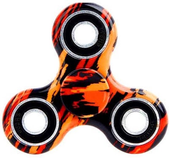 Zorghelden® Fidget spinner "Fireplace" - Hand spinner - Fidget spinner metaal - Fidgetspinner