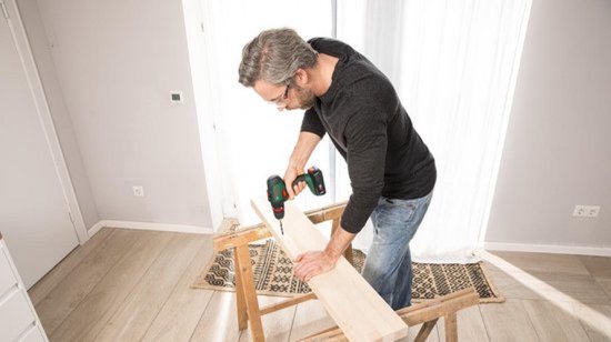 Perceuse sans fil Bosch AdvancedDrill 18 - Avec étui - Avec 2x batteries 18 V et chargeur