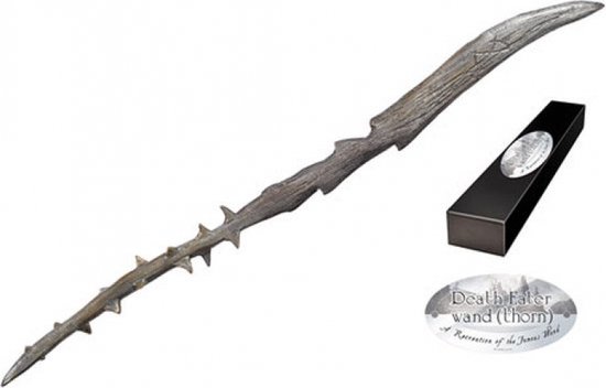 Noble Collection Harry Potter - Death Eater / Dooddoener Toverstaf / Toverstok (thorn) Replica