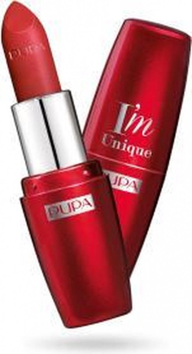 Goedkoopste PUPA Milano I'M Unique 3,5 g 001 Irresistable Chili Red Mat