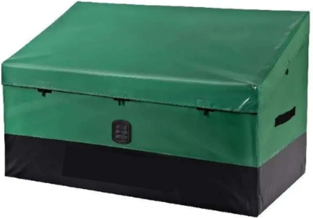 Bol.com Opbergbox Tuin - Tuinkussenbox - Tuinkist - Kussendoos - Weersbestendig - Waterdicht - 565L - 155x63x75x52 cm - Tuinbox ... aanbieding