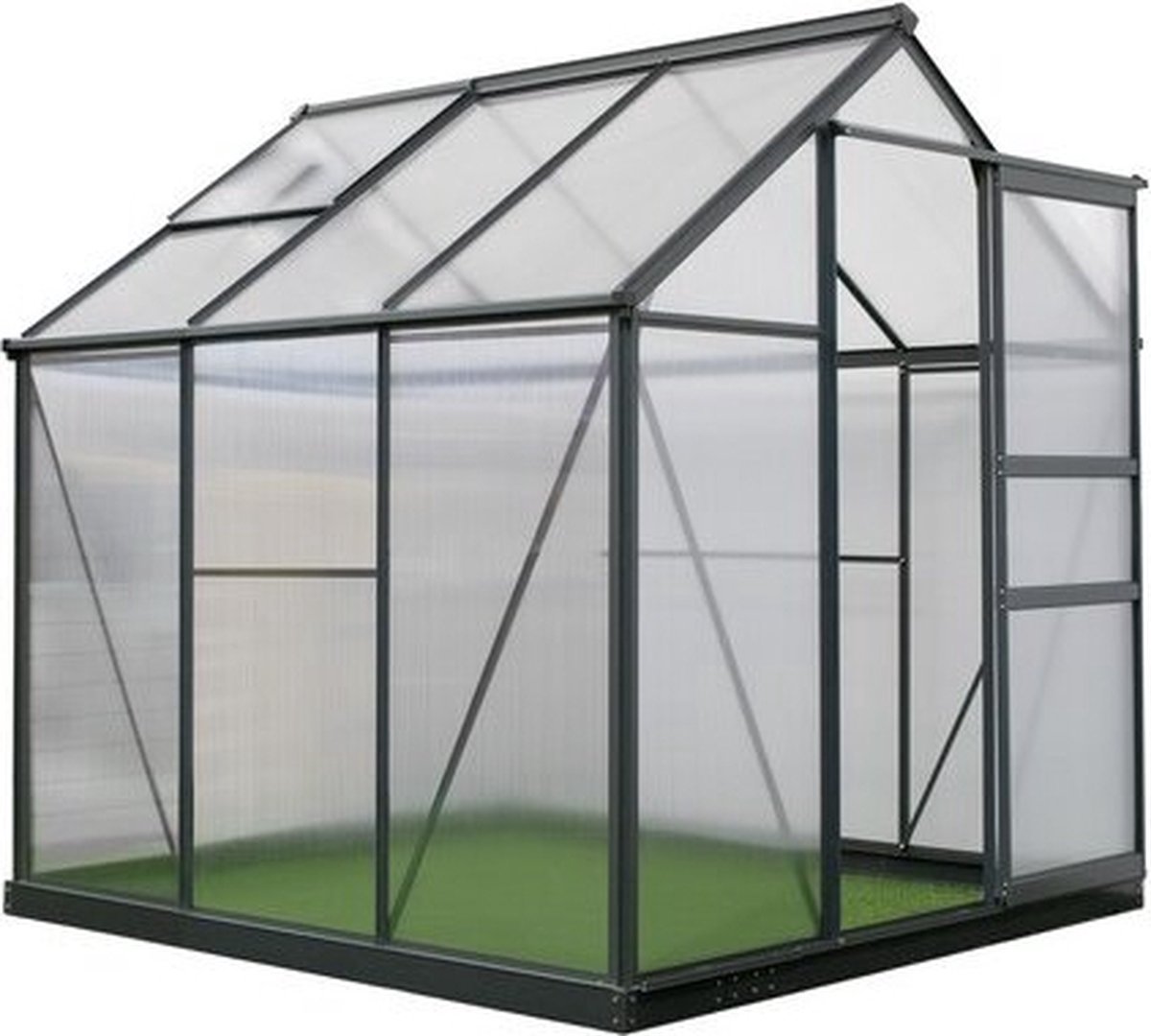 Westmann Serre de jardin Flora 66 - 192 x 192 x 202 cm - Anthracite