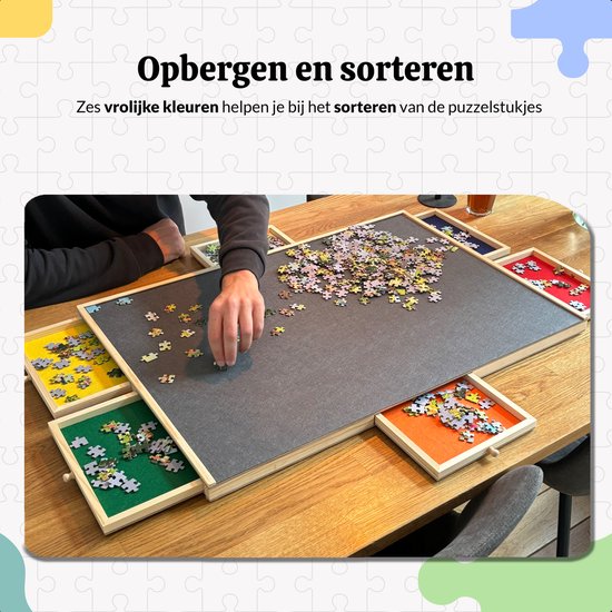 Puzzel opbergen: beste puzzelmat, map, bord en tips