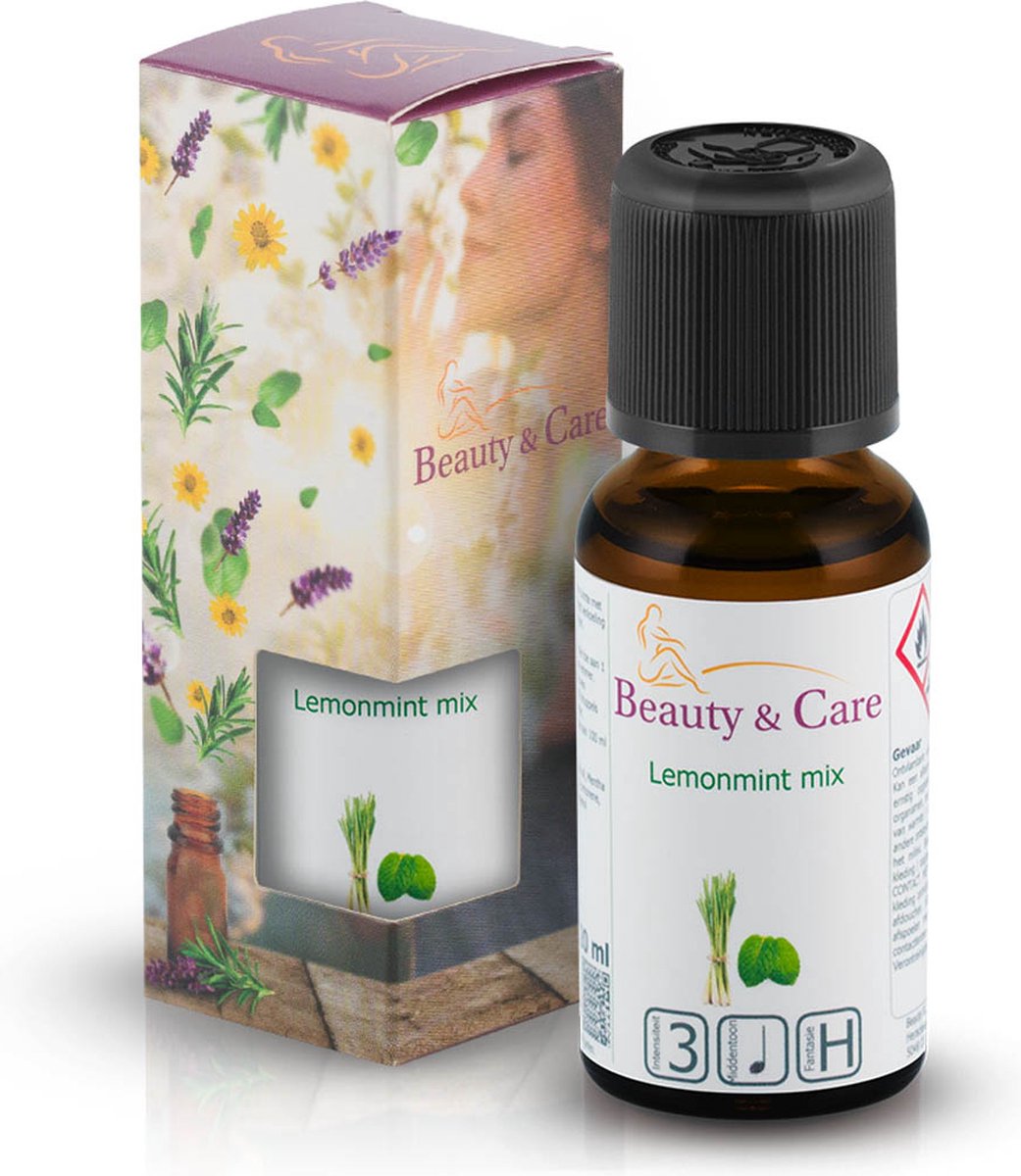 Goedkoopste Beauty & Care - Lemonmint etherische olie mix - 20 ml. new