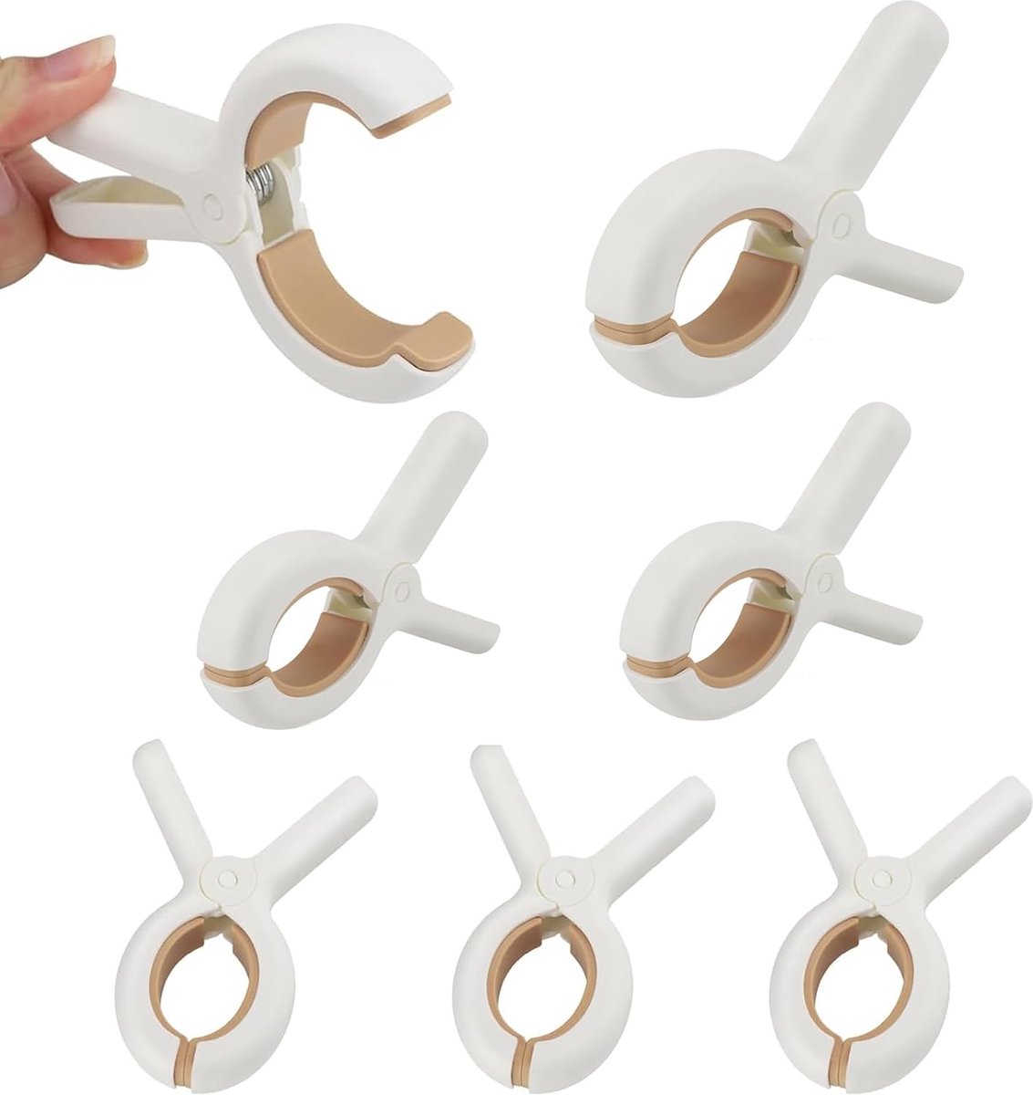 Goedkoopste Goodivery ® Extra Grote Handige Klemmen voor Strandhanddoeken en Dagelijks Gebruik