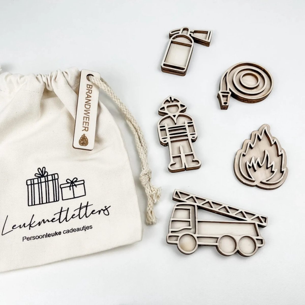 Stempel - Vultray- zand - Brandweer - Speelbak - Sensorisch - Speelrijst - Montessori - Open ended