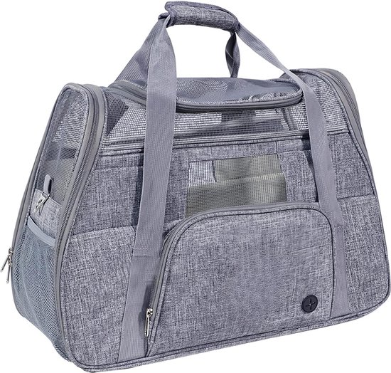 BEAUTYMONKEY.K Hundetransportbox mit Rollen für Klein Hunde