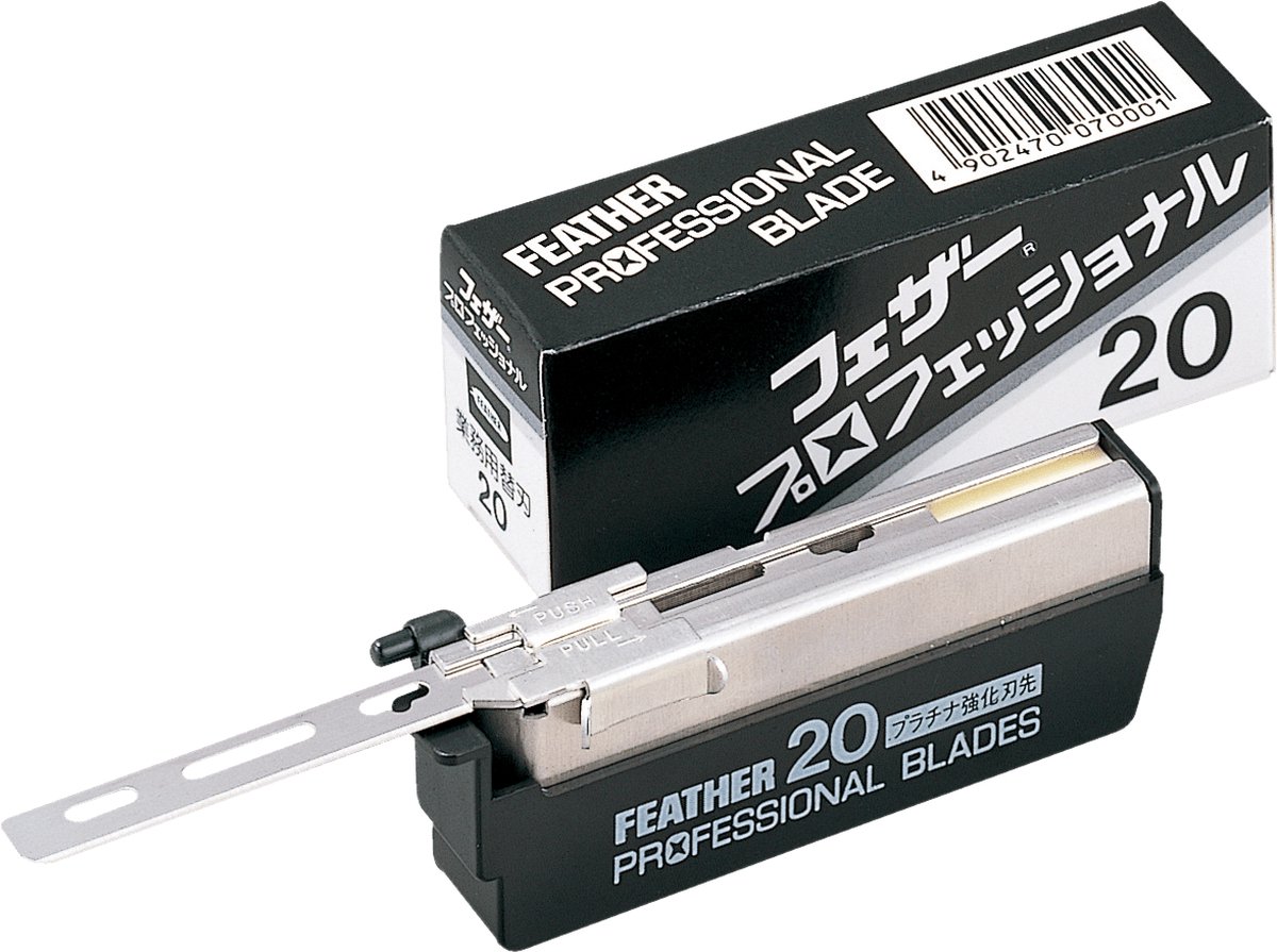 Feather PB-20 1x20 Mesjes 20st