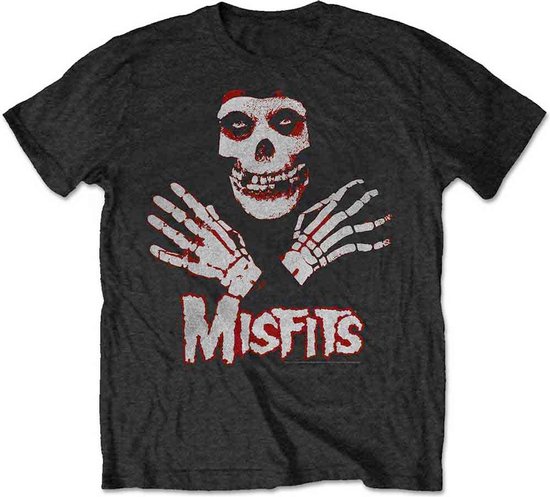 Misfits - Hands Kinder T-shirt - Kids tm 6 jaar - Zwart