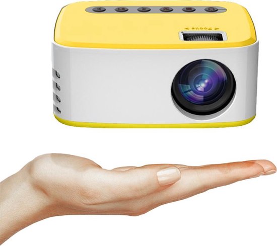 Mini Beamer Fuegobird YG280 - Projecteur - LED - 1080P - HD- Zwart