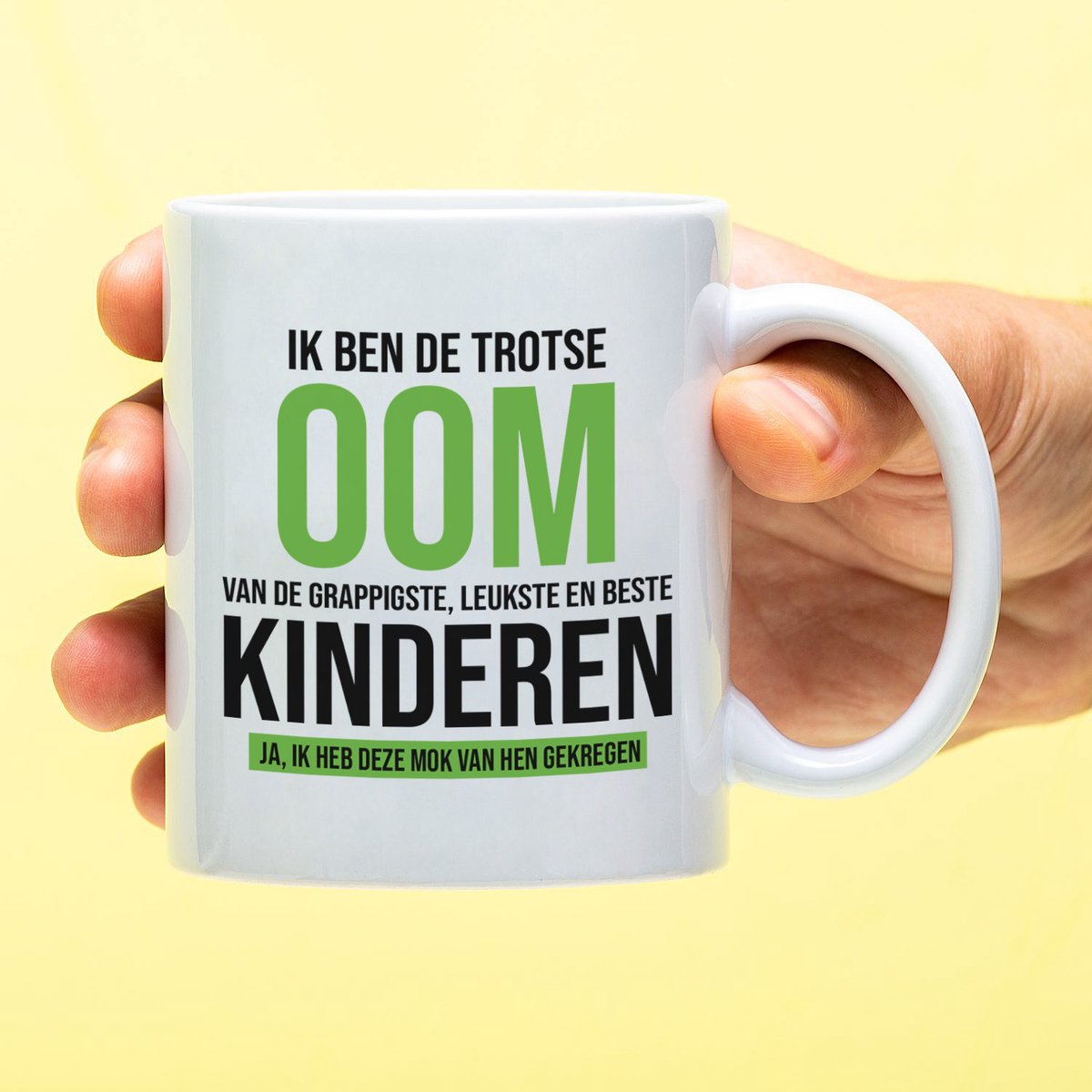 Mok Trots Op De Leukste Kinderen - Oom van Ditverzinjeniet.nl