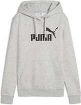 PUMA ESS No. 1 Logo Hoodie FL Dames sporttrui - Light Gray Heather
