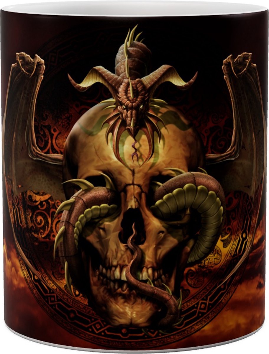 Draak Skull Dissent - Mok 440ml 440