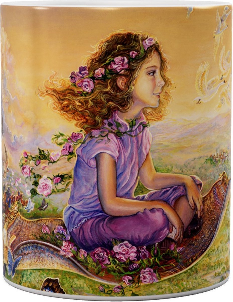 Josephine Wall Fantasy Art - Alexandras Flight Of Wonders - Mok 440ml 440