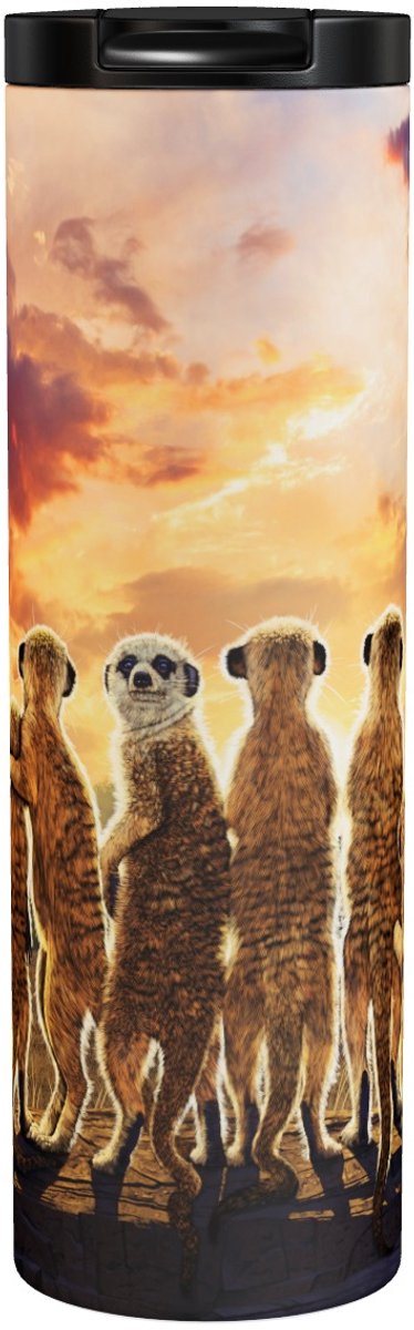 Stokstaartjes Meerkats Family - Thermobeker 500 ml