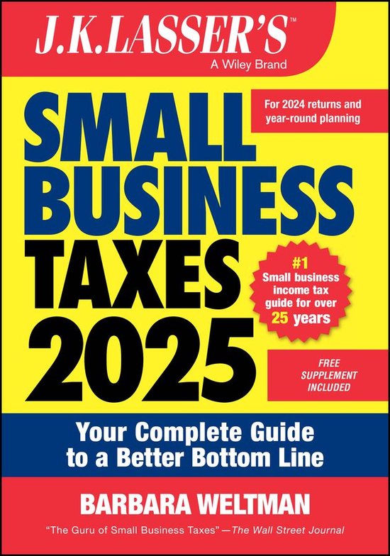 J.K. Lasser's Small Business Taxes 2025 - cover