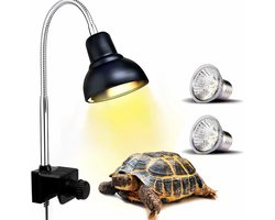MKSS® Warmtelamp Reptielen - Terrarium - Zwart