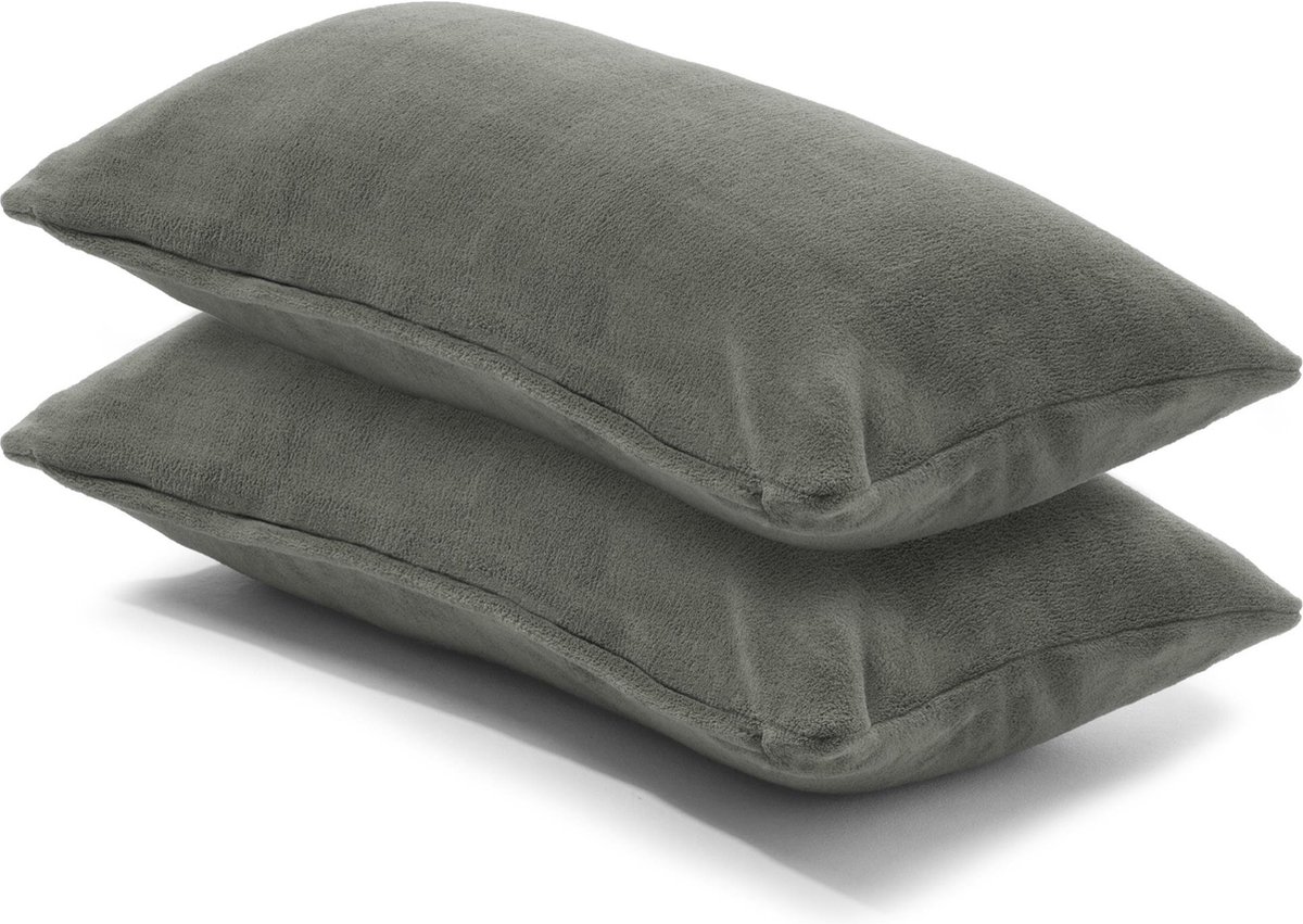 Goodivery ® Zachte en Comfortabele Microvezel Kussenovertrekken voor Hoofd- en Sierkussens, Diverse Maten