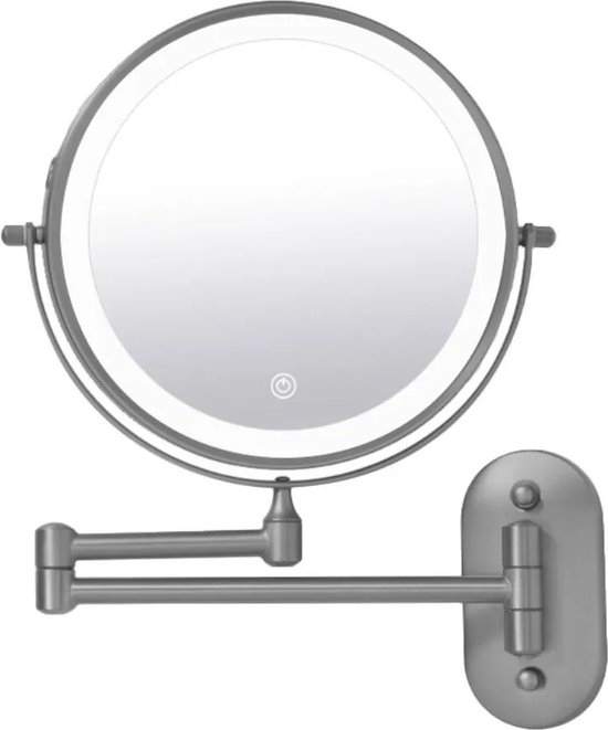 Witte Make-up spiegels Met verlichting 40 cm kopen? ✔️ Tot 55% korting