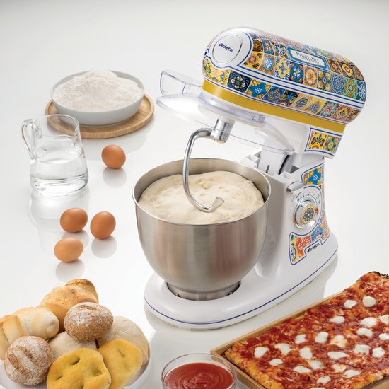 Ariete Positano 1588 - Italiaans design keukenmachine - 5.5 liter - 3 accessoires - 2400 Watt - 7 snelheden van Ariete — afbeelding 4