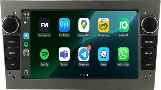 Carplay geschikt voor Opel Astra, Antara, Vectra, Corsa, Zafira, Meriva, Vivaro, Combo, Signum en Tigra | 2002 – 2013 – Apple & Android – 2GB & 32GB