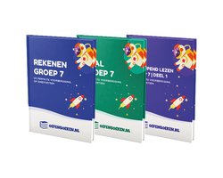 Groep 7 Rekenen, Taal en Begrijpend Lezen - Entreetoets - Gegarandeerd betere schoolresultaten - Verhaaltjessommen - Redactiesommen - Spelling - Woordenschat - Begrijpend Lezen - Oefenboeken.nl