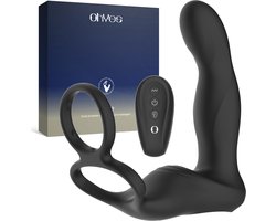 OHYES Prostaat Vibrator Mannen - Prostaat stimulator met cockring en afstandsbediening - Vibrerende buttplug - Anale speeltjes & Anaal vibrators
