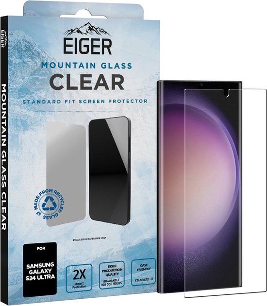 Verre Montagne Eiger Samsung Galaxy S24 Ultra - transparent