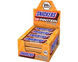 Snickers Hi Protein Bar - Proteïne Repen - Eiwitreep - Peanut Butter - 12 repen (684 gram) - 1 Doos