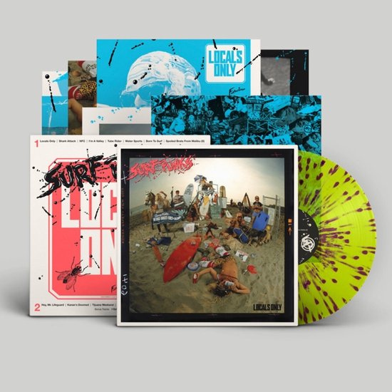Surf Punks - Locals Only (LP) (Coloured Vinyl)