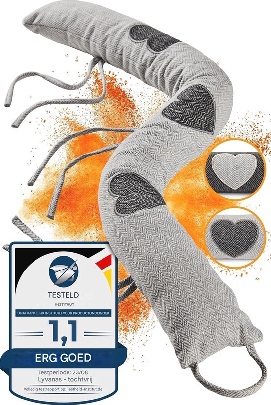 Lyvanas Tochtstopper - Tochtrol voor deuren - 90 cm - Windstopper deur ...