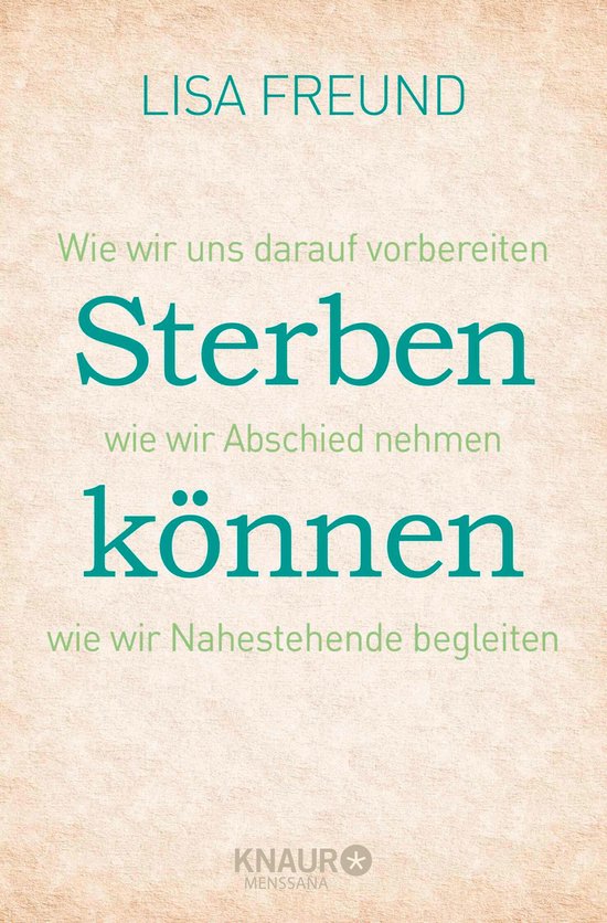 Sterben können - cover