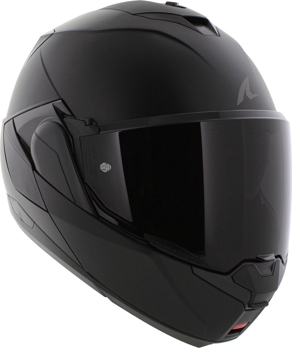 SHARK Oxo Dark Shadow Mat Zwart Mat KMA Systeemhelm - Maat L - Helm – foto 3