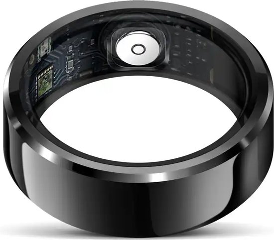 Slimme Ring – IP68 Waterdicht, Hartslagmeter, Bloedzuurstofmeter, Slaaptracking – Compatibel Met Android En IOS, 7 Dagen Batterij, Afstandsbediening Voor Camera 2 miniatura