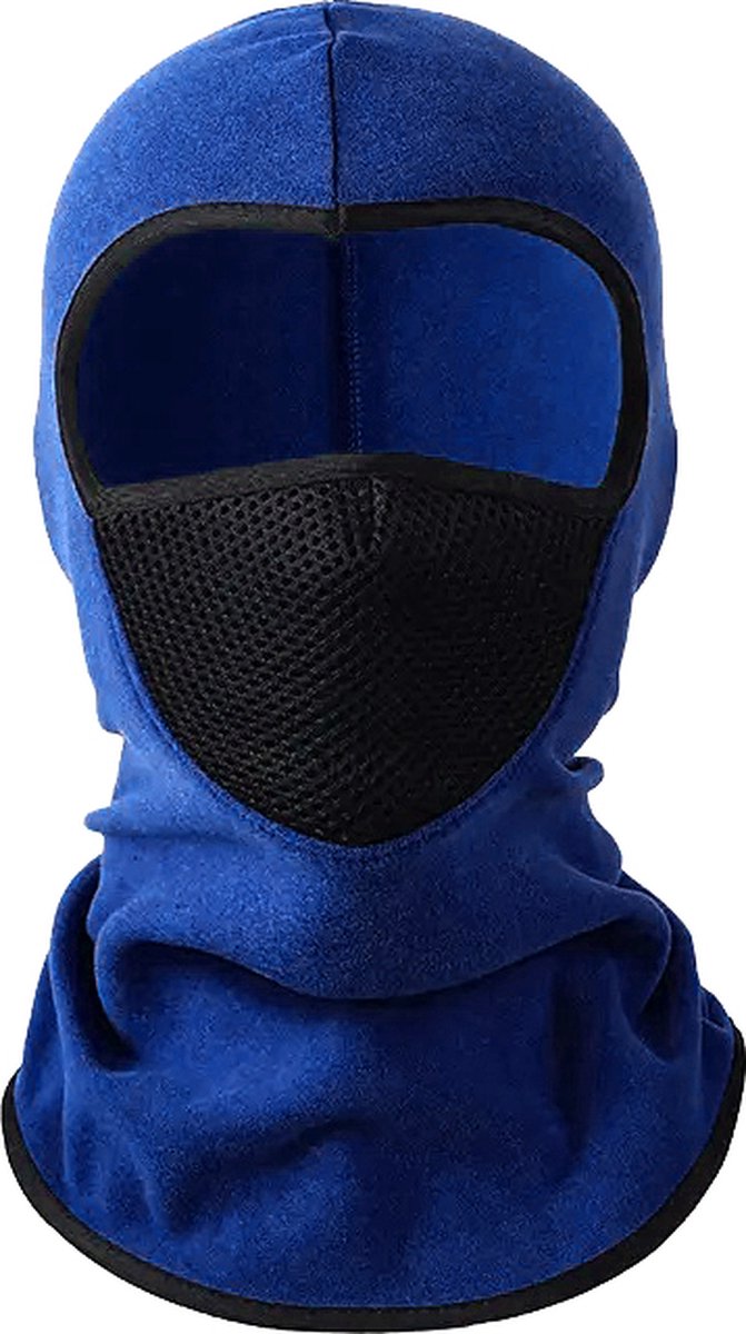 Koerye Pluche bivakmuts voor dames en heren, multifunctioneel, outdoor, winddicht, thermofleece, thermisch skimasker, wol, balaclava, wit, One size
