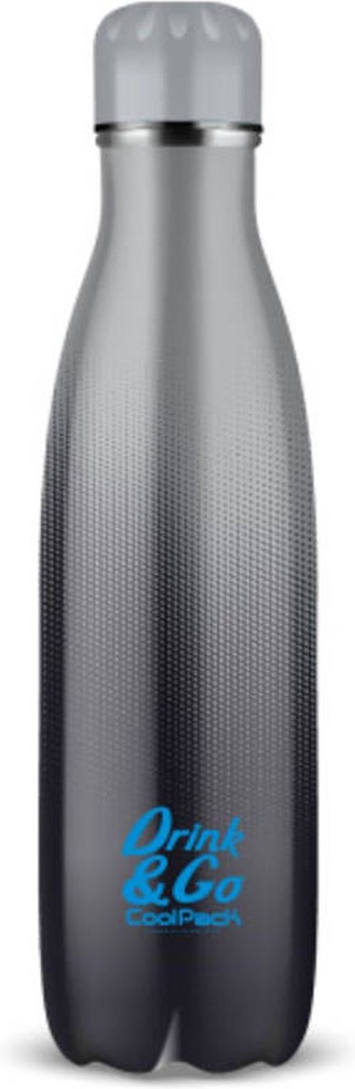 Coolpack - Thermosfles - Thermos - 0,5L - Roestvrij staal - Grijs