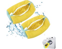 Waszak voor Schoenen, 2 Stuks - Herbruikbare Schoenenwaszak voor 360° Reiniging in de Wasmachine