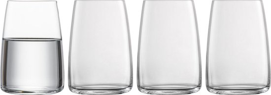 Zwiesel Glas Vivid Senses Gobelet 42 - 0,5 Ltr - 4 Pièces