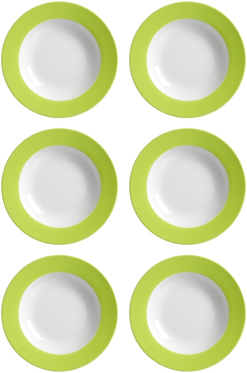 Suppenteller Doppio ø 22 cm Set van 6